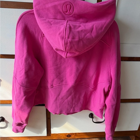 lululemon athletica Hot Pink Zip Hoodie Vest - Picture 3 of 3